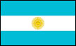 Fahne Argentinien