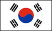 Fahne S&uuml;dkorea