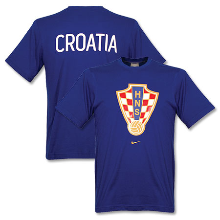Kroatien T-Shirt blau 2006 - 2007 Nike