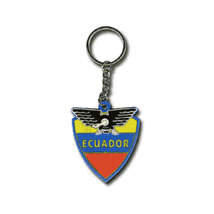 Ecuador Schl&uuml;sselanh&auml;nger