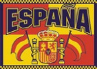 Spanien Fanfahne