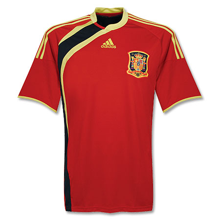 Spanien Home Confed-Cup 2009 Adidas