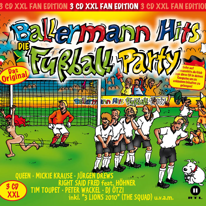BALLERMANN HITS Die Fu&szlig;ball Party