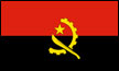 Fahne Angola