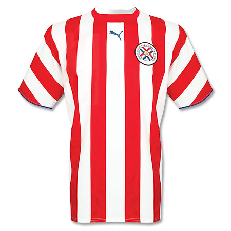 Paraguay Home 2006 - 2007 Puma