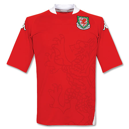 Wales Home 2008 - 2010 Kappa